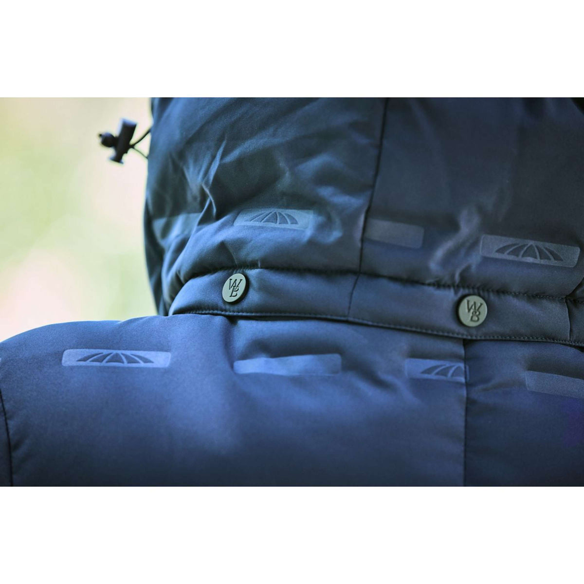 Weatherbeeta Chaqueta Helsinki Heat Seal Quilted Navy Iris