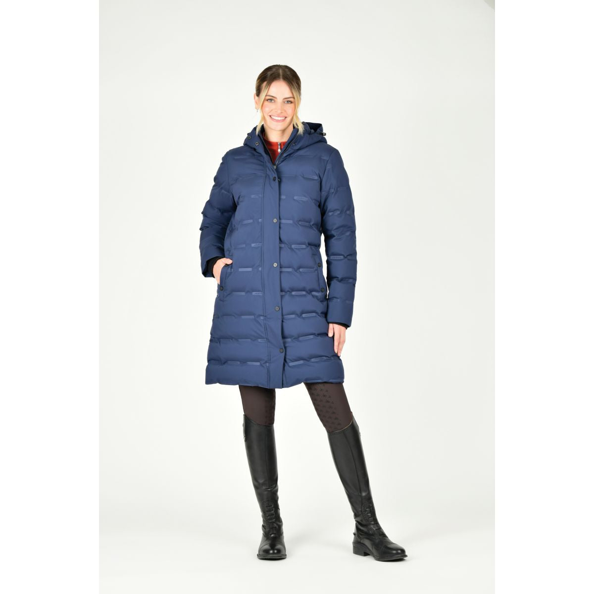 Weatherbeeta Chaqueta Helsinki Heat Seal Quilted Navy Iris