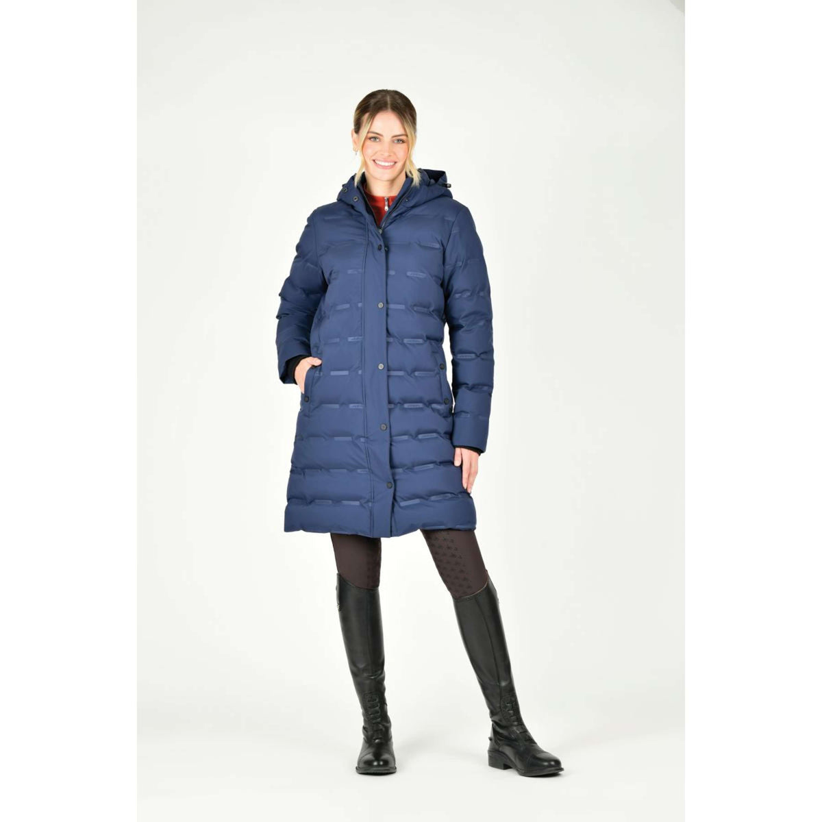 Weatherbeeta Chaqueta Helsinki Heat Seal Quilted Navy Iris