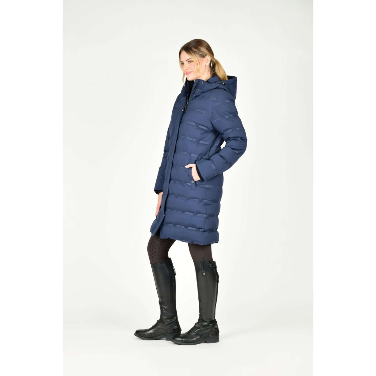 Weatherbeeta Chaqueta Helsinki Heat Seal Quilted Navy Iris