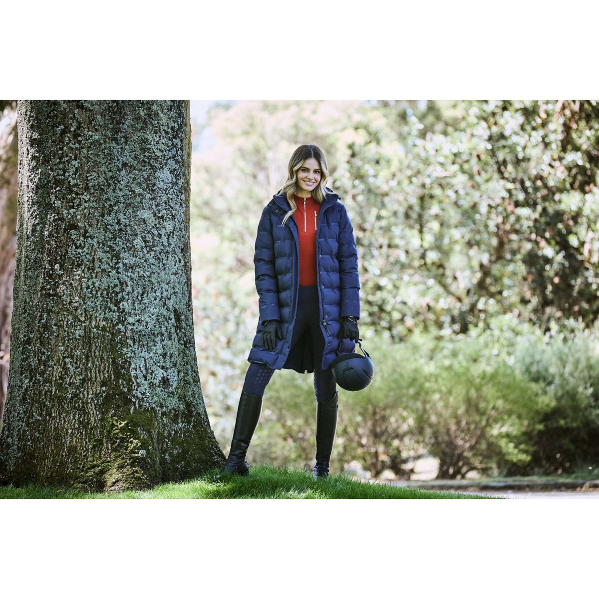 Weatherbeeta Chaqueta Helsinki Heat Seal Quilted Navy Iris