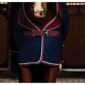 Weatherbeeta Manta de exhibición Opulence Standard Neck Navy/Burgundy