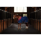 Weatherbeeta Manta de exhibición Opulence Standard Neck Navy/Burgundy