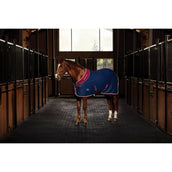 Weatherbeeta Manta de exhibición Opulence Standard Neck Navy/Burgundy