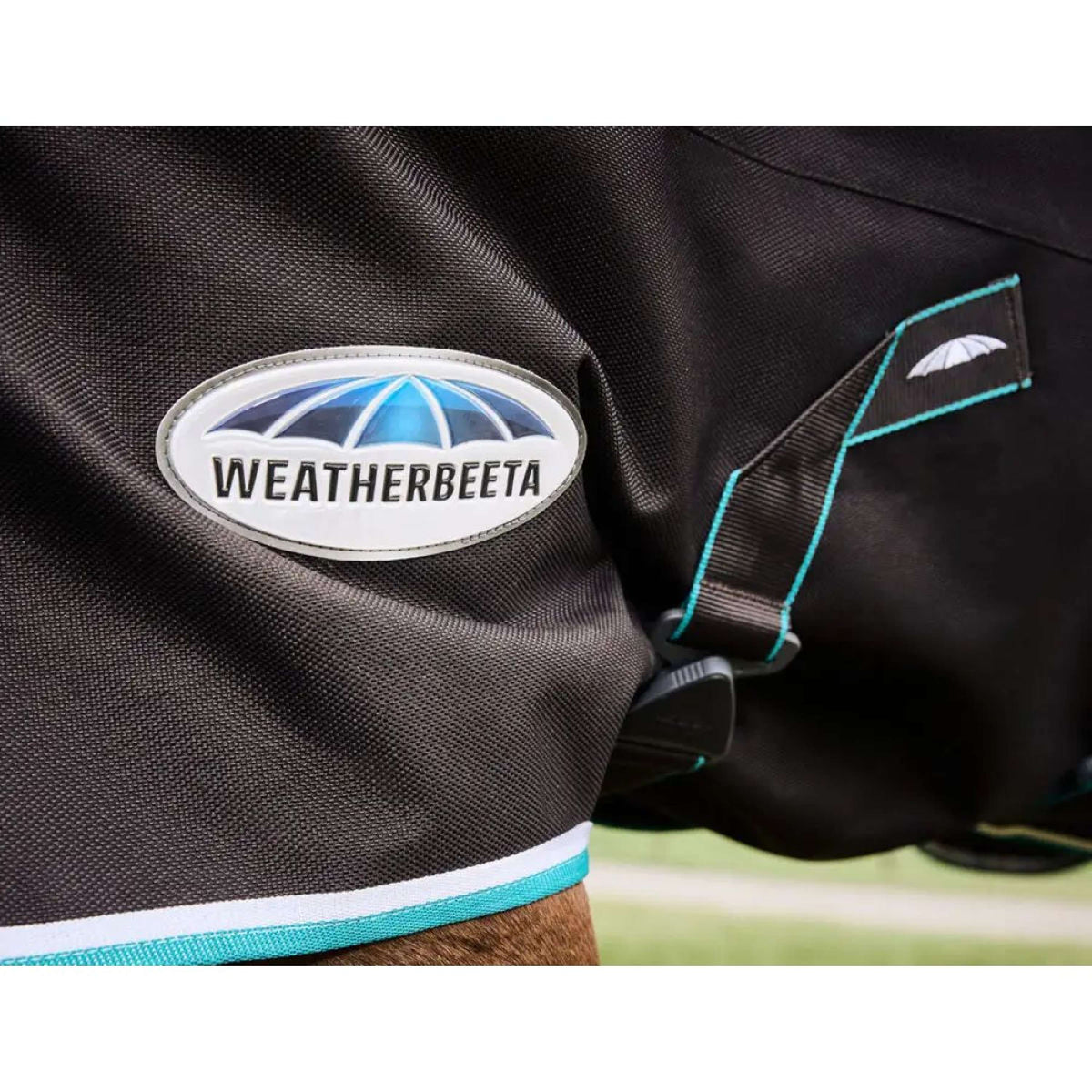 Weatherbeeta Alfombra Comfitec Ultra Comfi Medium/Lite Charcoal/Teal Blue/White