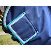 Weatherbeeta Alfombra Comfitec Ultra Hardi Medium Blue/Bright Blue/White