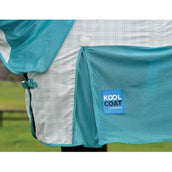 WeatherBeeta Cooler Cotton Airstream II Detach-A-Neck Blanco/Menta