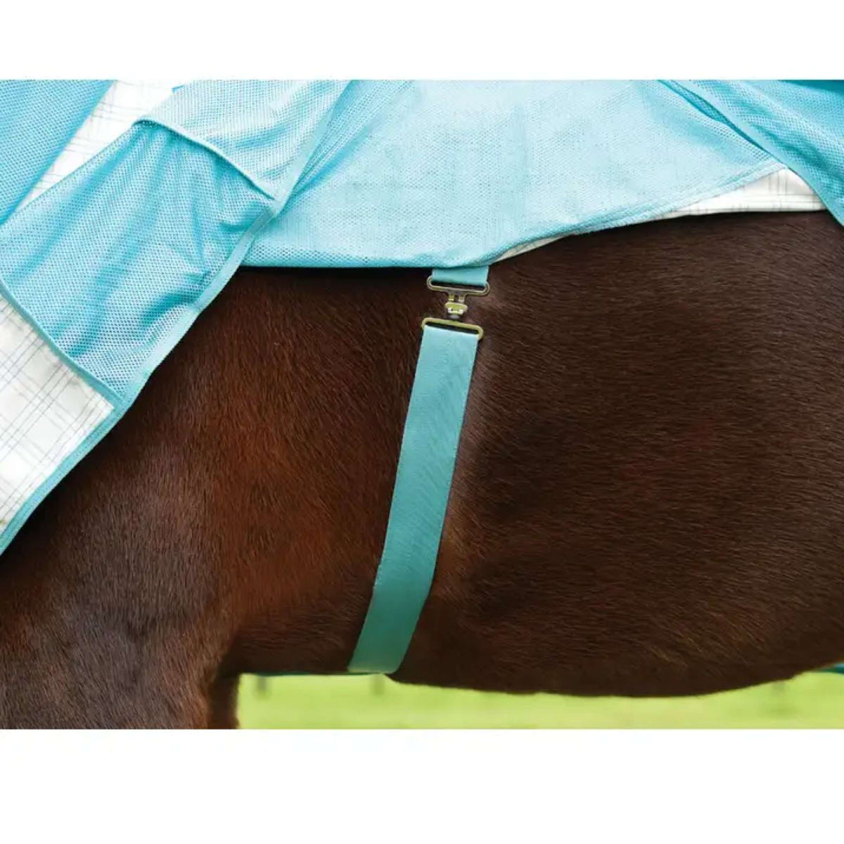 WeatherBeeta Cooler Cotton Airstream II Detach-A-Neck Blanco/Menta