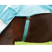 WeatherBeeta Cooler Cotton Airstream II Detach-A-Neck Blanco/Menta