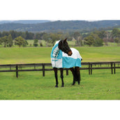 WeatherBeeta Cooler Cotton Airstream II Detach-A-Neck Blanco/Menta