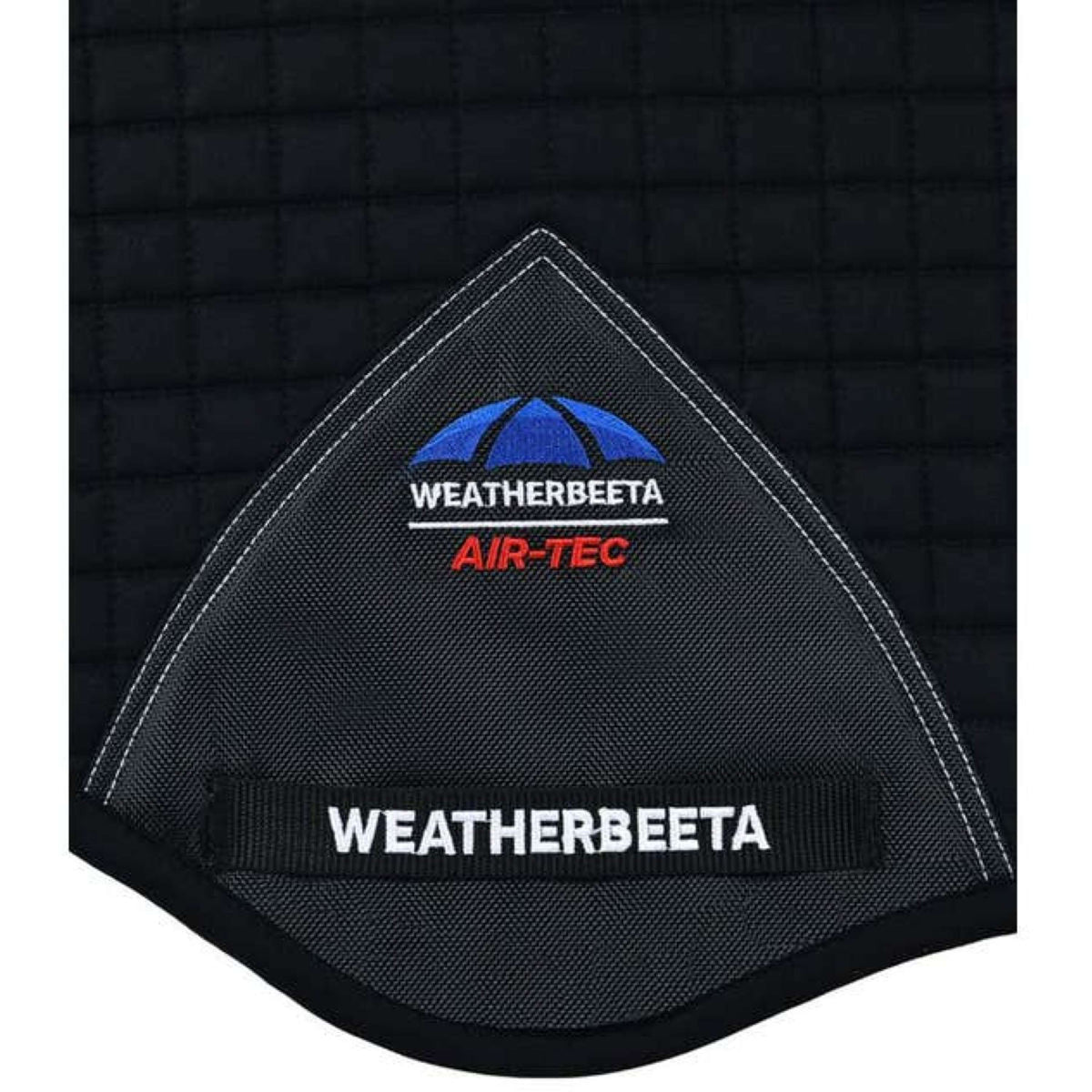 Weatherbeeta Mantilla Prime Air-Tec saltando Negro