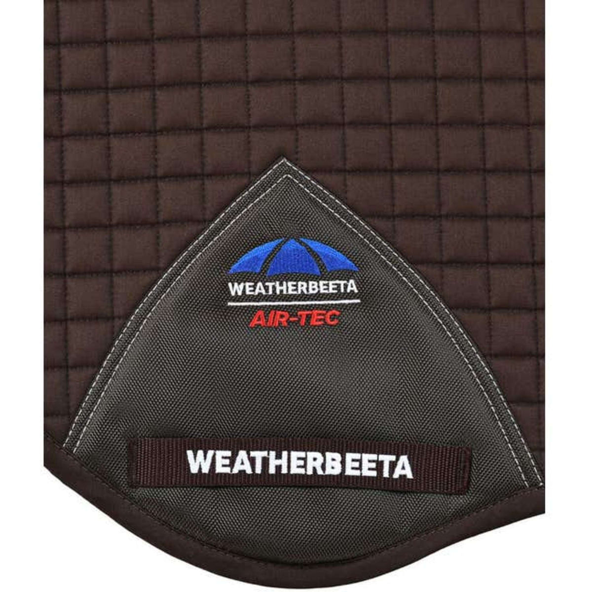 Weatherbeeta Mantilla Prime Air-Tec saltando Chocolate