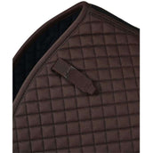 Weatherbeeta Mantilla Prime Air-Tec saltando Chocolate