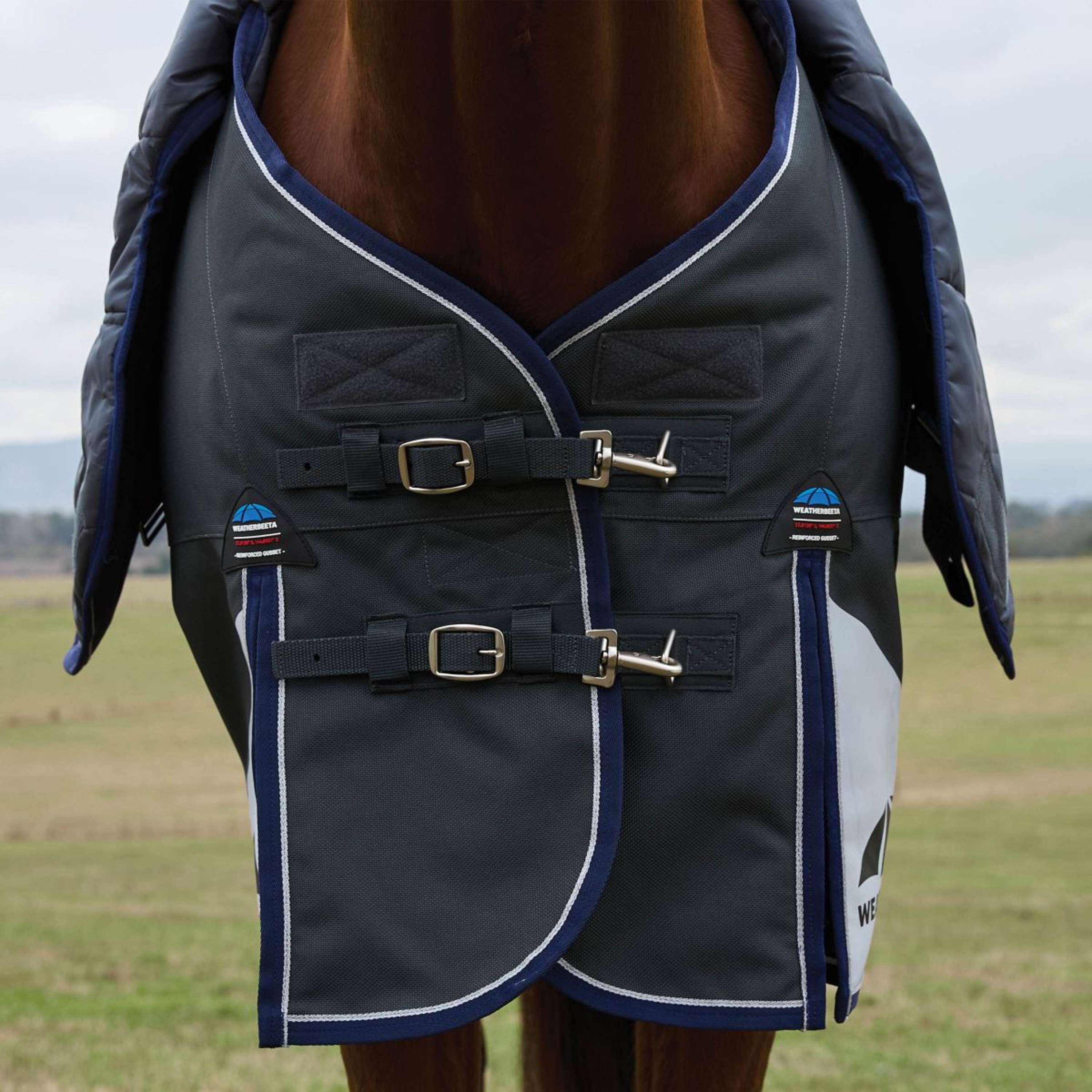 WeatherBeeta ComFiTec Ultra Turnout Detach-A-Neck 360g Carbon