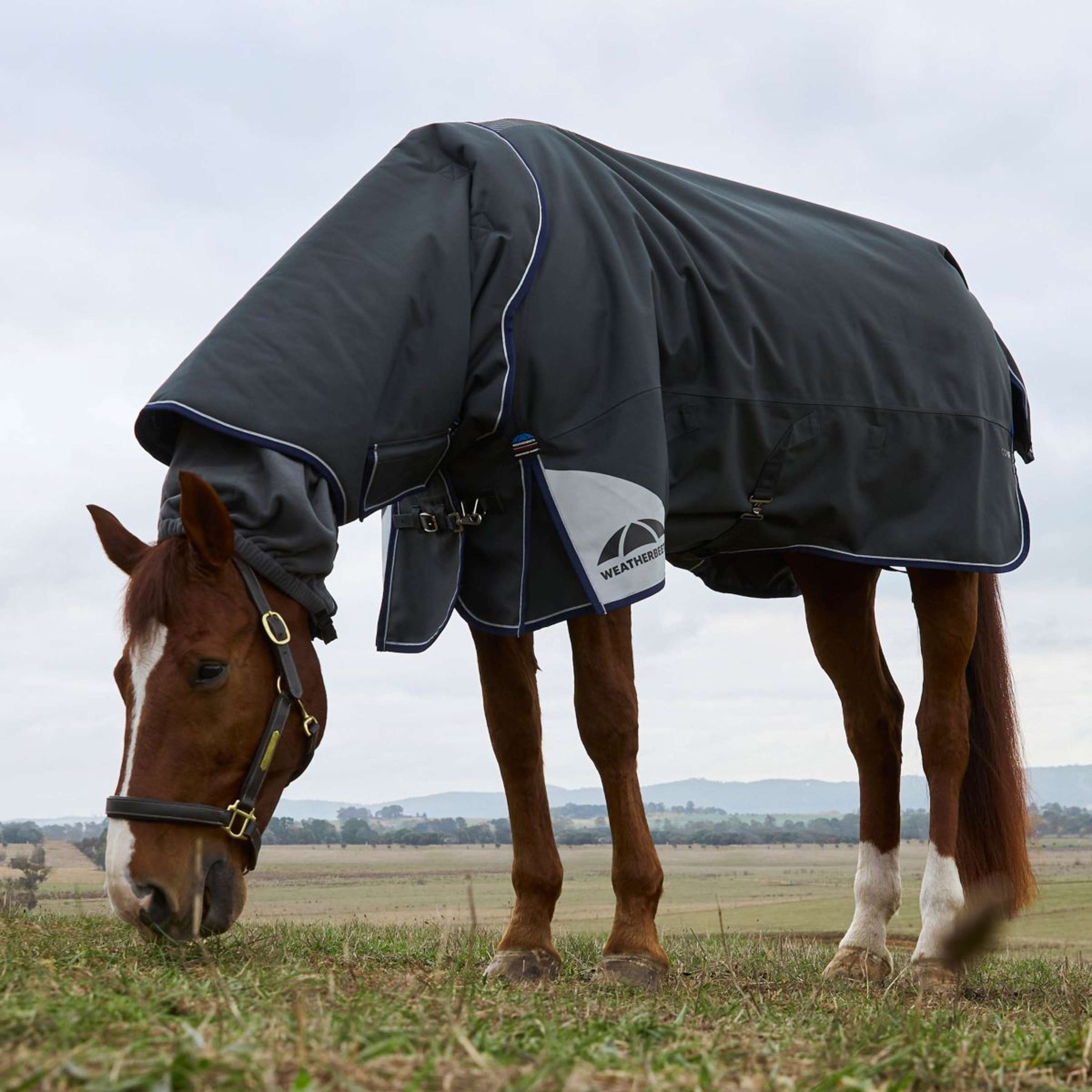 WeatherBeeta ComFiTec Ultra Turnout Detach-A-Neck 360g Carbon