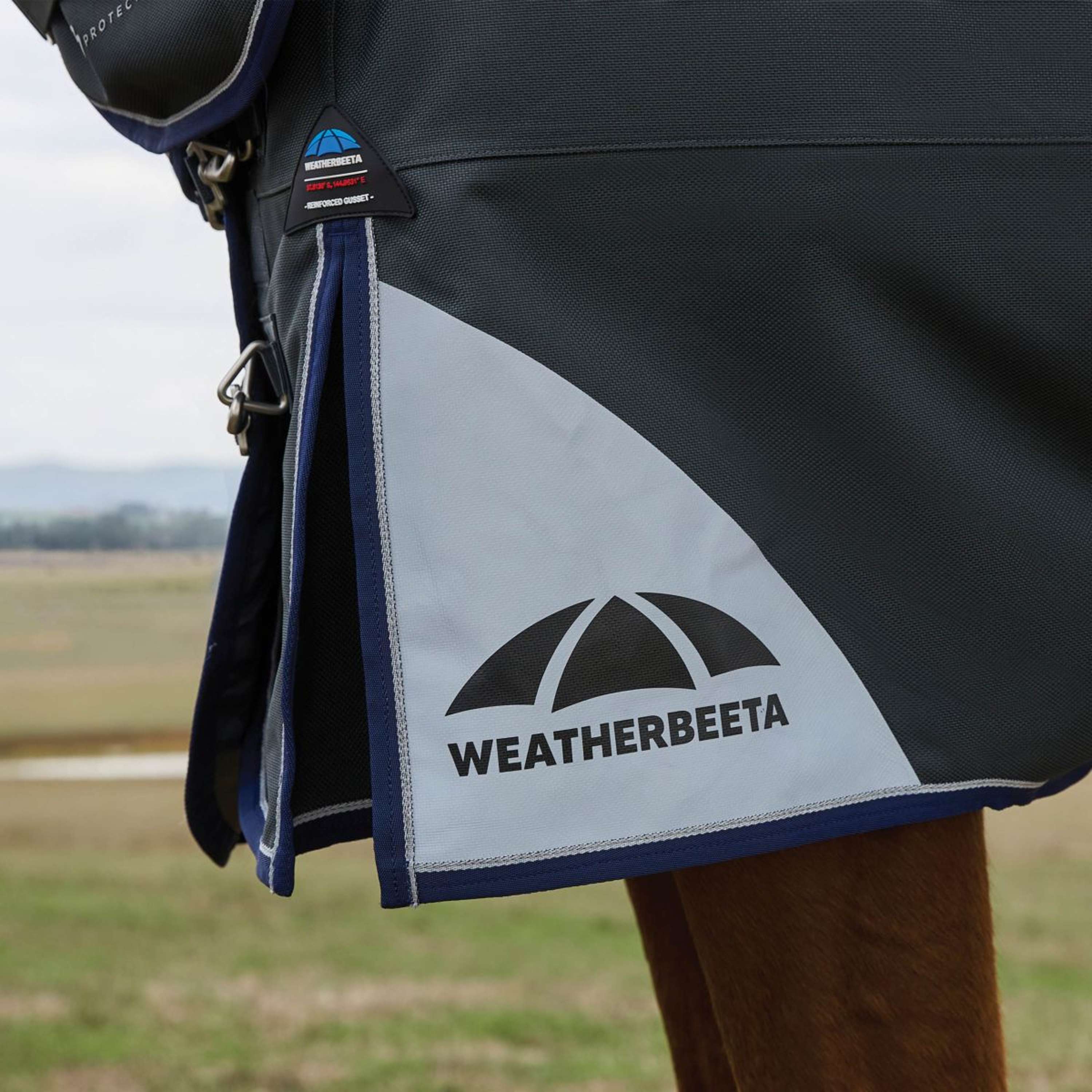 WeatherBeeta ComFiTec Ultra Turnout Detach-A-Neck 360g Carbon