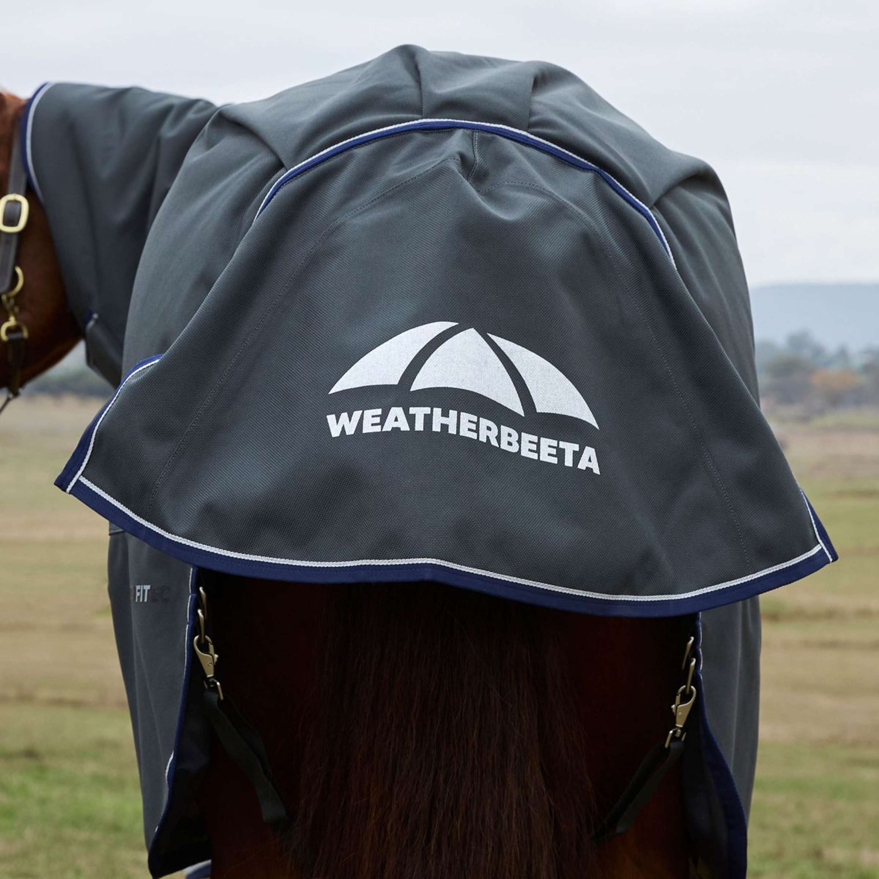 WeatherBeeta ComFiTec Ultra Turnout Detach-A-Neck 360g Carbon