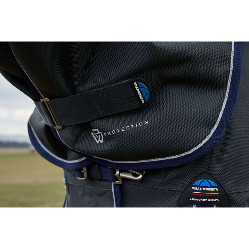 WeatherBeeta ComFiTec Ultra Turnout Detach-A-Neck 100g Carbon