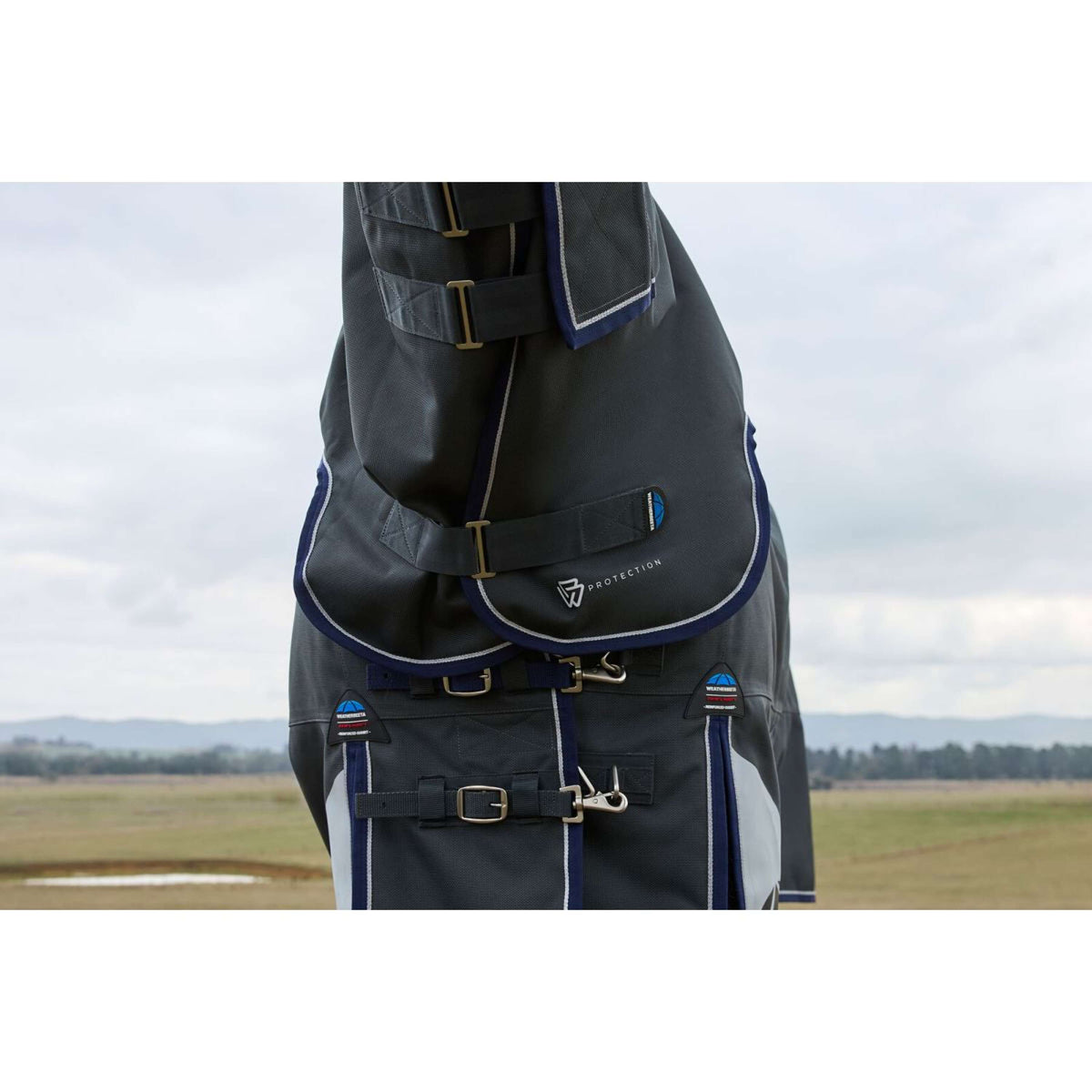 WeatherBeeta ComFiTec Ultra Turnout Detach-A-Neck 220g Carbon