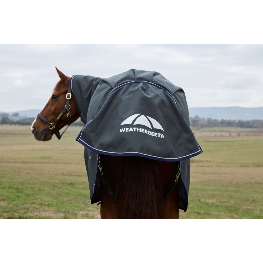 WeatherBeeta ComFiTec Ultra Turnout Detach-A-Neck 100g Carbon
