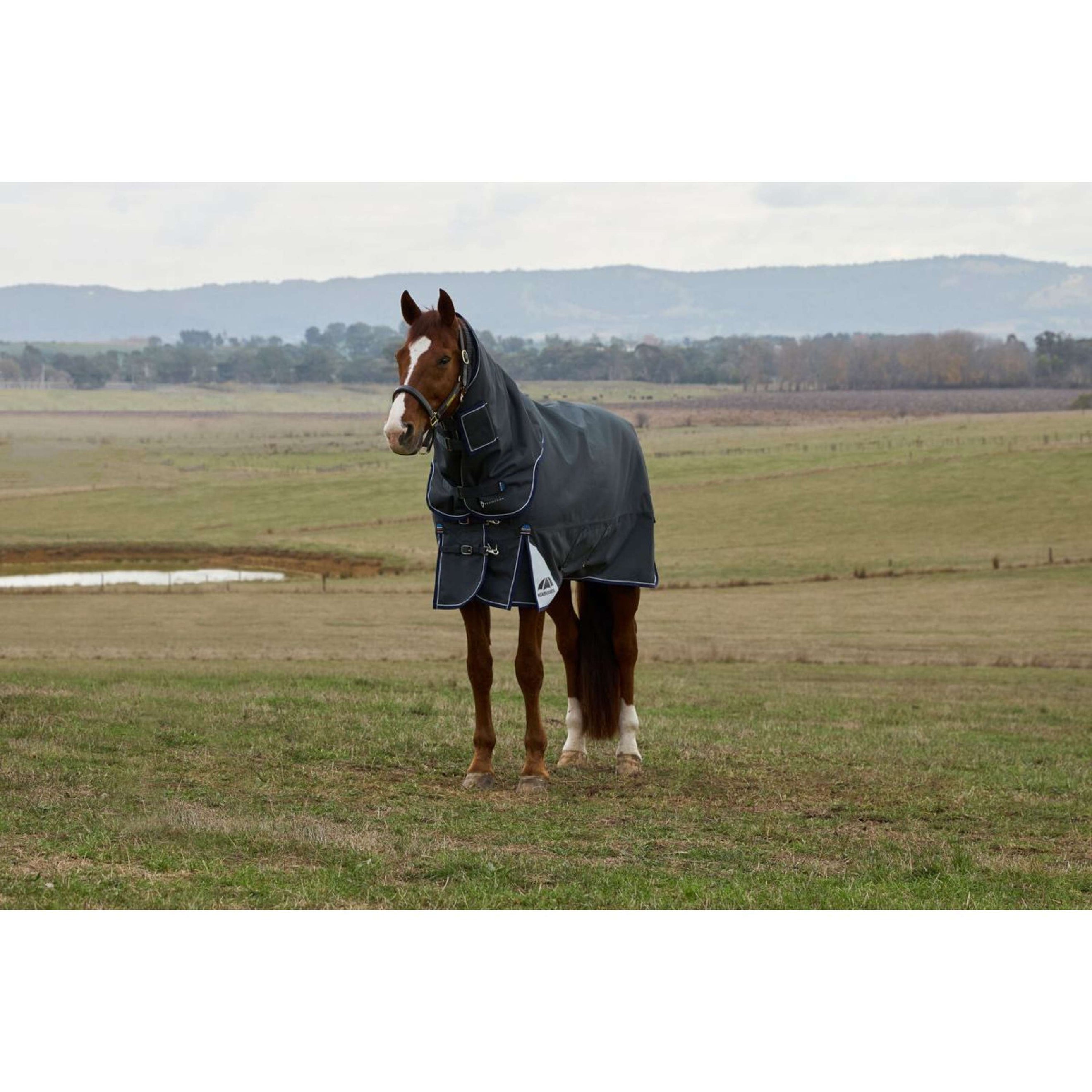 WeatherBeeta ComFiTec Ultra Turnout Detach-A-Neck 220g Carbon