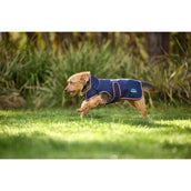 Weatherbeeta Manta para Perros Comfitec Premier Deluxe Waterproof Navy/Burgundy