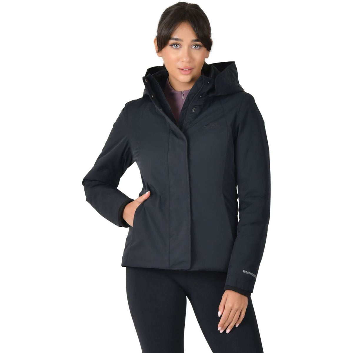 Weatherbeeta Chaqueta Protect High Neck Negro