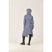 Weatherbeeta Abrigo Largo Windbreaker Longline Slate Blue