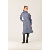 Weatherbeeta Abrigo Largo Windbreaker Longline Slate Blue