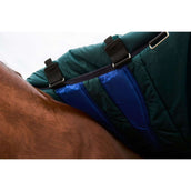 Weatherbeeta Comfitec Plus Dynamic Turnout Detach-A-Neck 0g Navy/Forest Green
