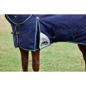 Weatherbeeta Comfitec Plus Dynamic Turnout Detach-A-Neck 0g Navy/Forest Green