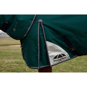 Weatherbeeta Comfitec Plus Dynamic Turnout High Neck 220g Forest Green/Navy