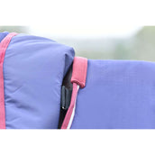 Weatherbeeta Comfitec Essential Turnout Detach-A-Neck 50g Burdeos/Azul Marino
