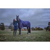 Weatherbeeta Comfitec Essential Turnout Combo 220g Navy/Burgundy