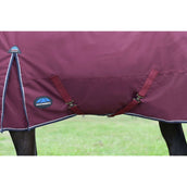Weatherbeeta Comfitec Essential Turnout Combo 50g Burdeos/Azul Marino