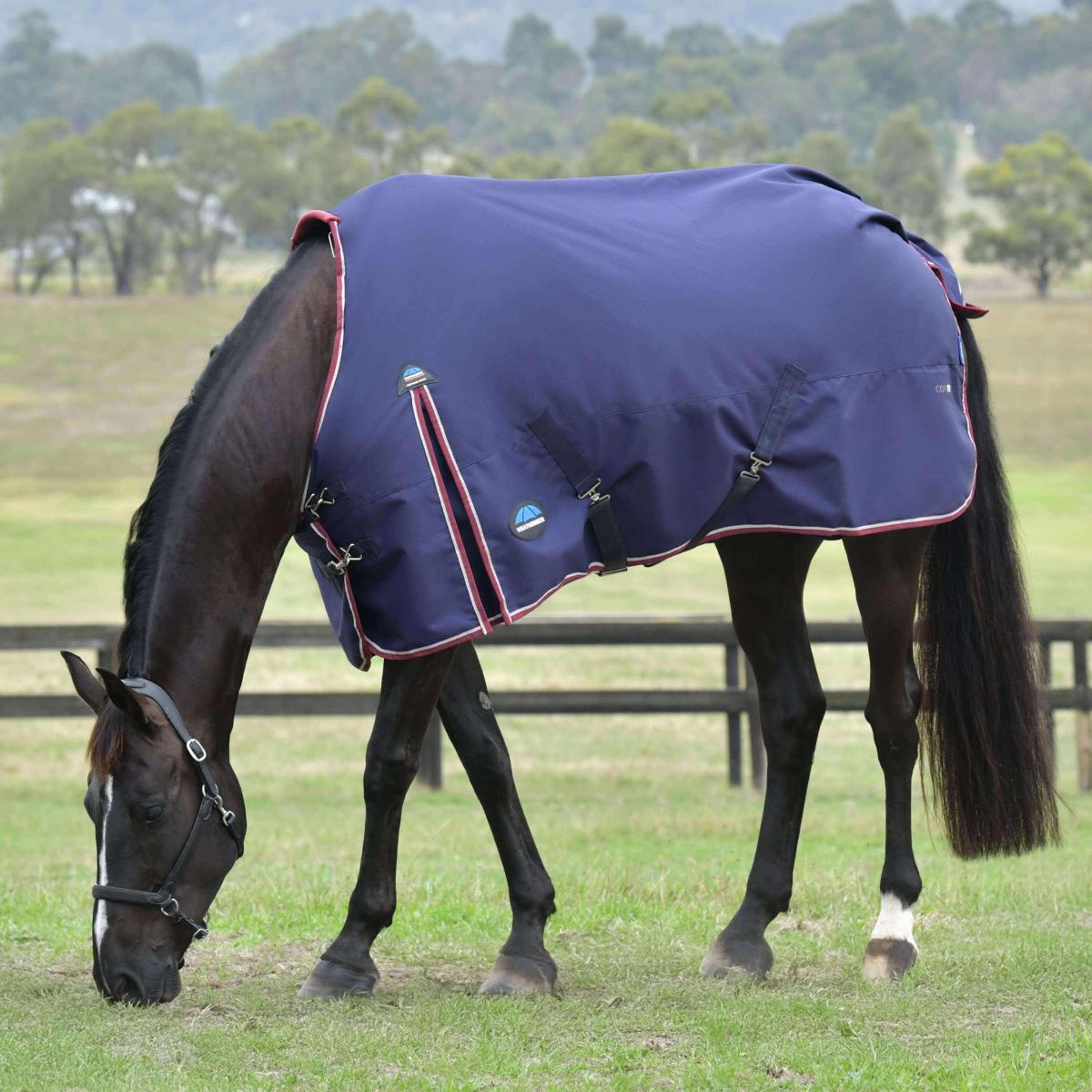 WeatherBeeta ComFiTec Essential Turnout 360g Navy/Burgundy