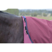 Weatherbeeta Comfitec Essential Turnout 0g Burdeos/Azul Marino