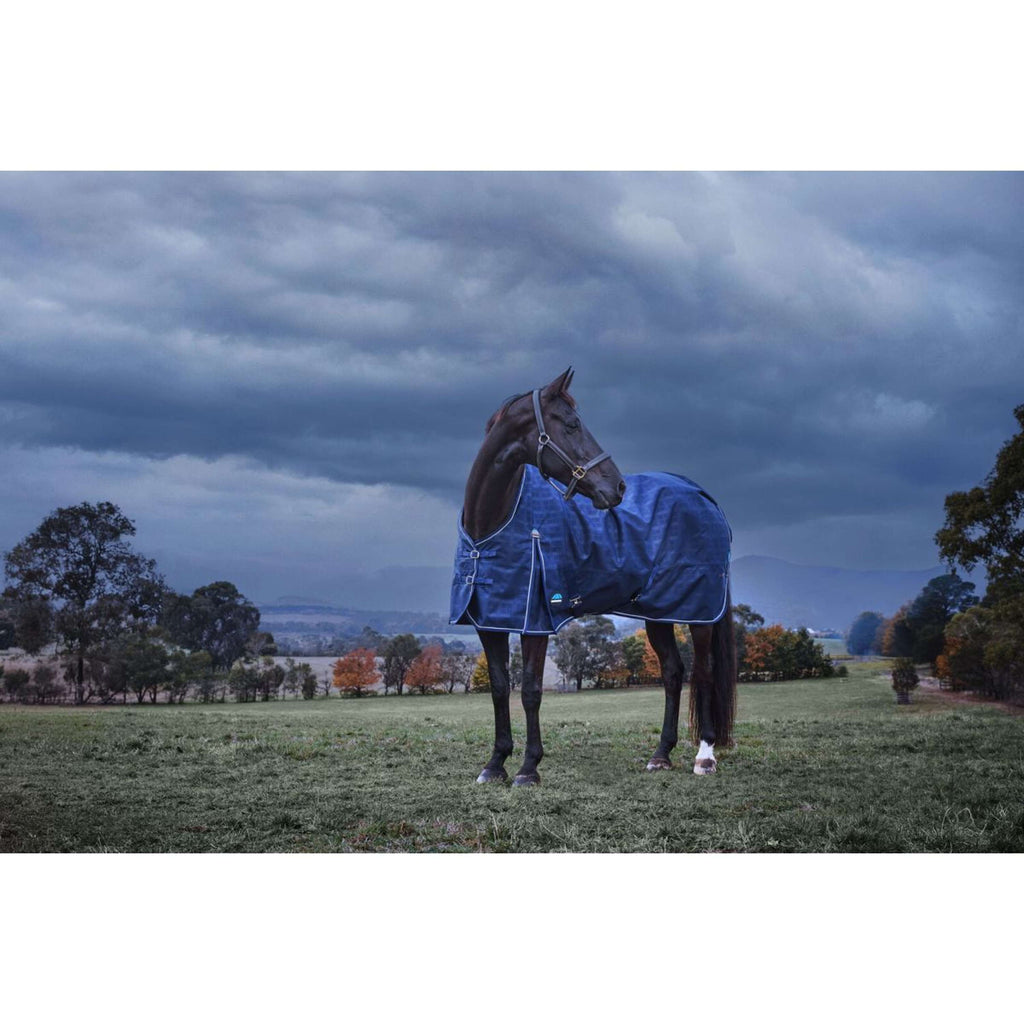 WeatherBeeta ComFiTec Prelim Turnout 220g Navy Embossed Plaid