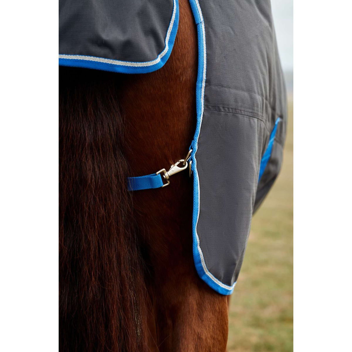 Weatherbeeta Comfitec Tyro Turnout Combo Neck 220g Negro/Cobalto