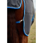 Weatherbeeta Comfitec Tyro Turnout Combo Neck 220g Negro/Cobalto