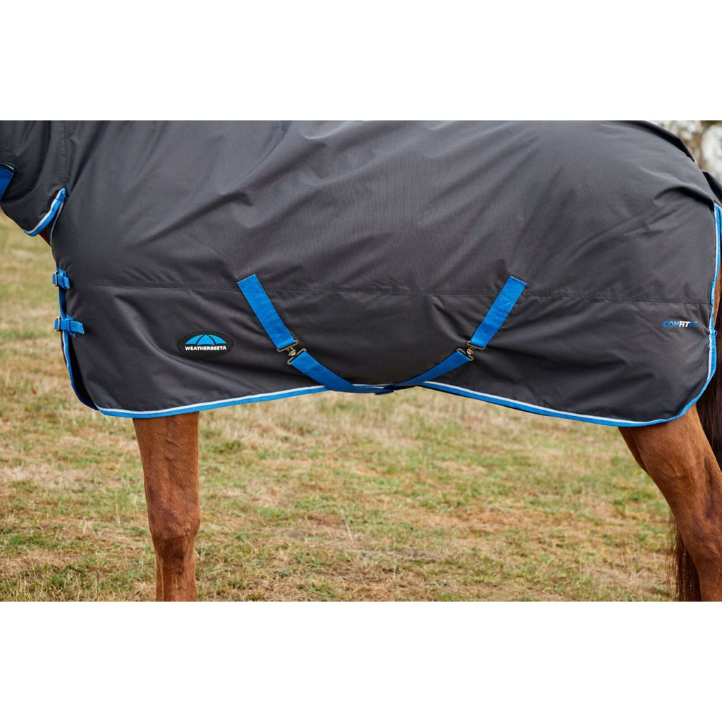 WeatherBeeta ComFiTec Tyro Turnout Combo Neck 220g Negro/Cobalto