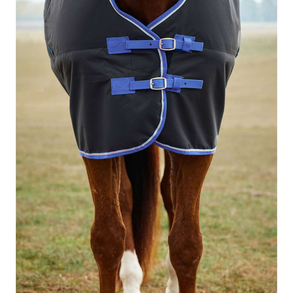 WeatherBeeta ComFiTec Tyro Turnout Standard Neck 220g Negro/Cobalto