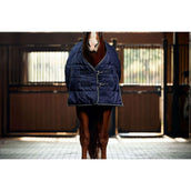 Weatherbeeta Manta de Establo Comfitec PP Channel Quilt Detach-A-Neck 220g Marino/Carbon