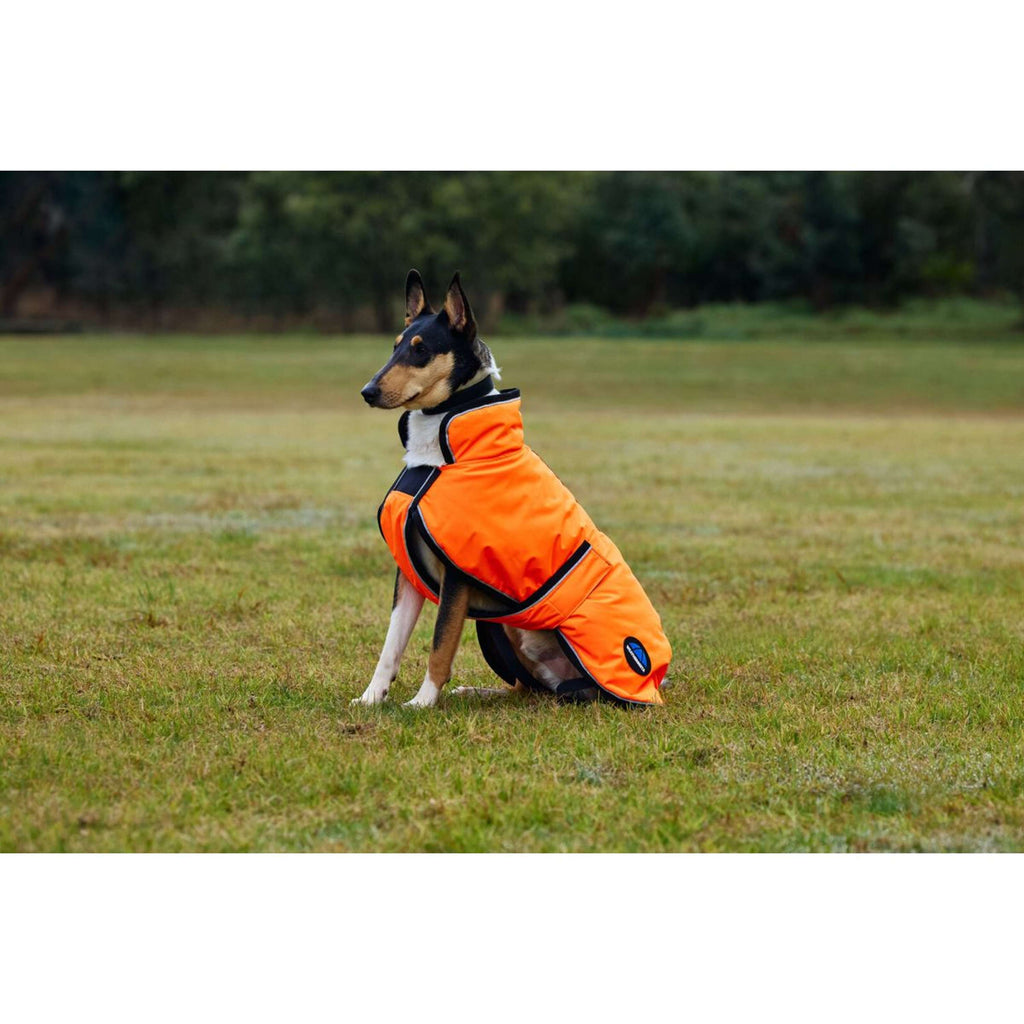 WeatherBeeta Manta para Perros ComFiTec Reflective 300D Deluxe Showerproof Naranja