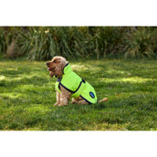 Weatherbeeta Manta para Perros Comfitec Reflective 300D Deluxe Showerproof Amarillo