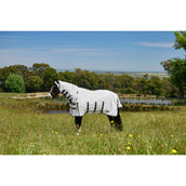 WeatherBeeta Manta para Eczema ComFiTec Sweet Itch Combo Blanco/Charcoal