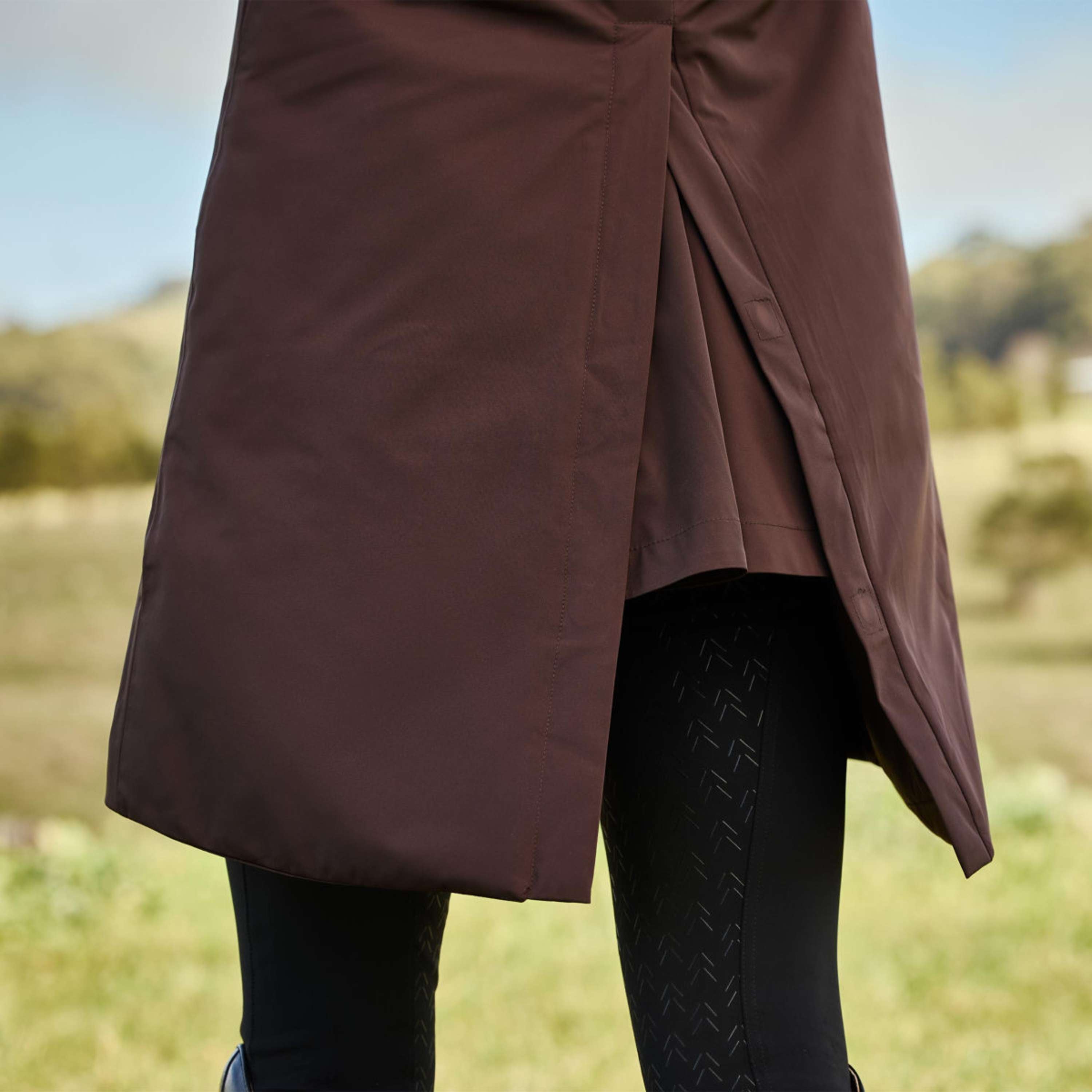 WeatherBeeta Abrigo Largo Protect Waterproof Insulated Longline Espresso