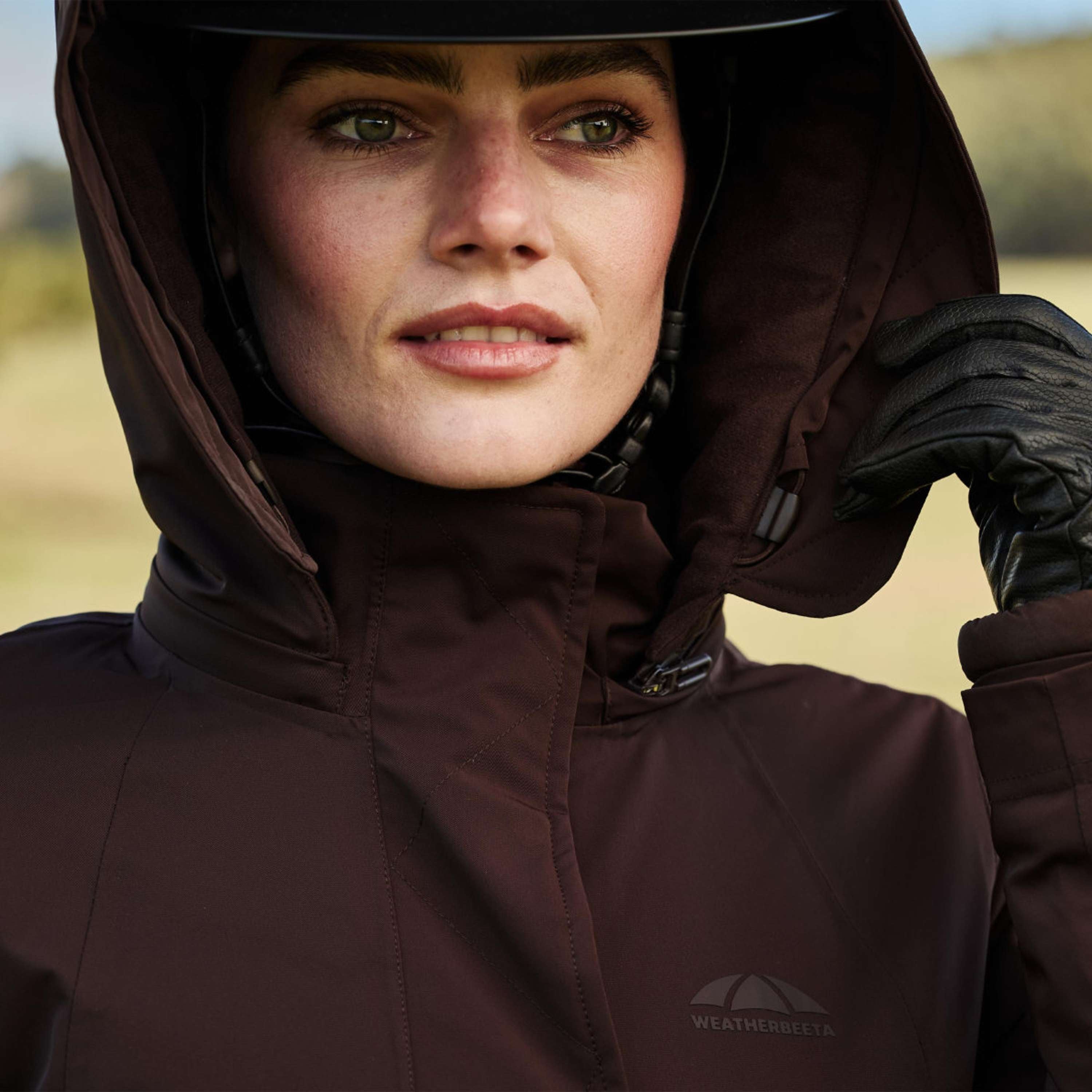 WeatherBeeta Abrigo Largo Protect Waterproof Insulated Longline Espresso