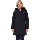 WeatherBeeta Abrigo Largo Protect Waterproof Insulated Longline Negro