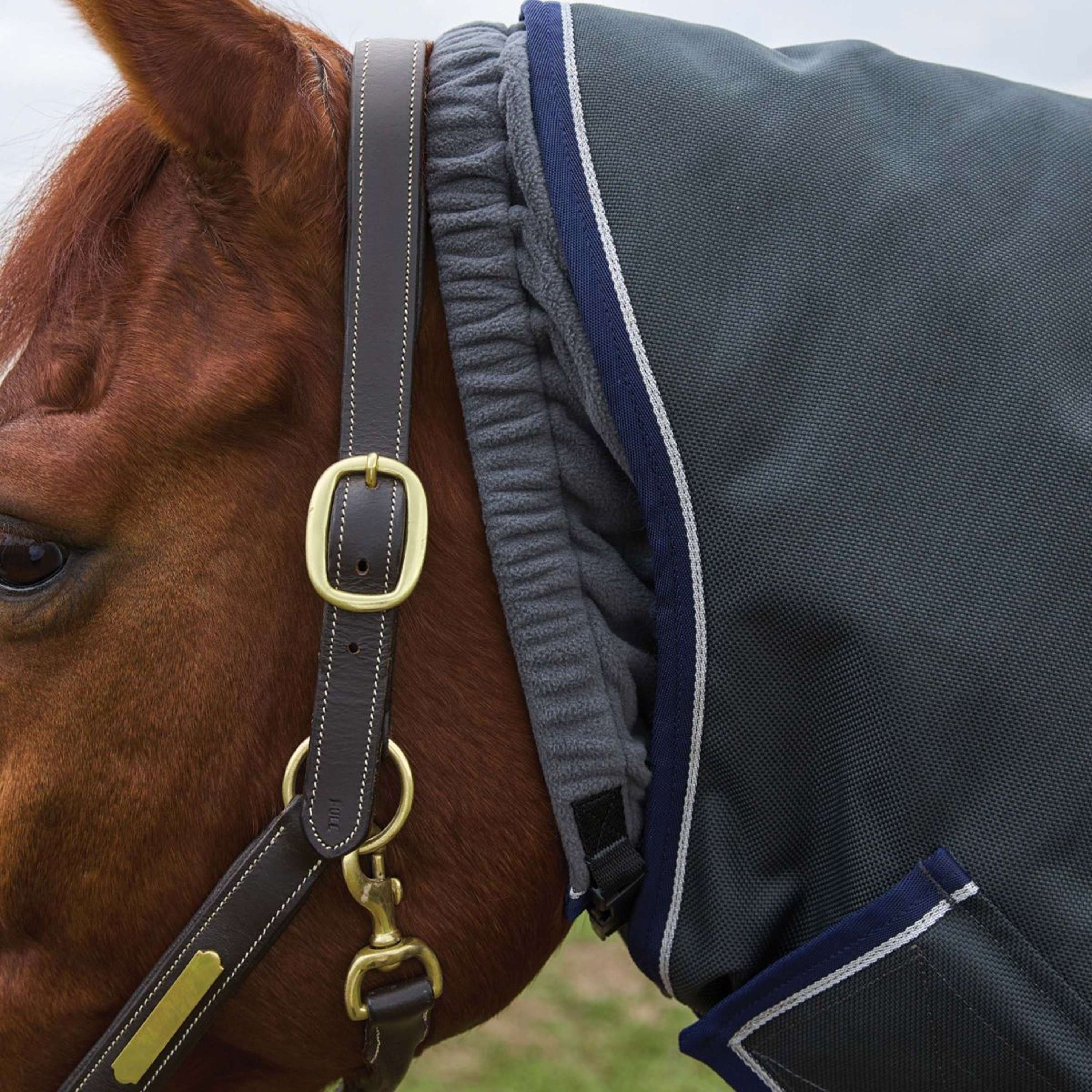 WeatherBeeta ComFiTec Ultra Turnout Neck Cover 220g Carbon